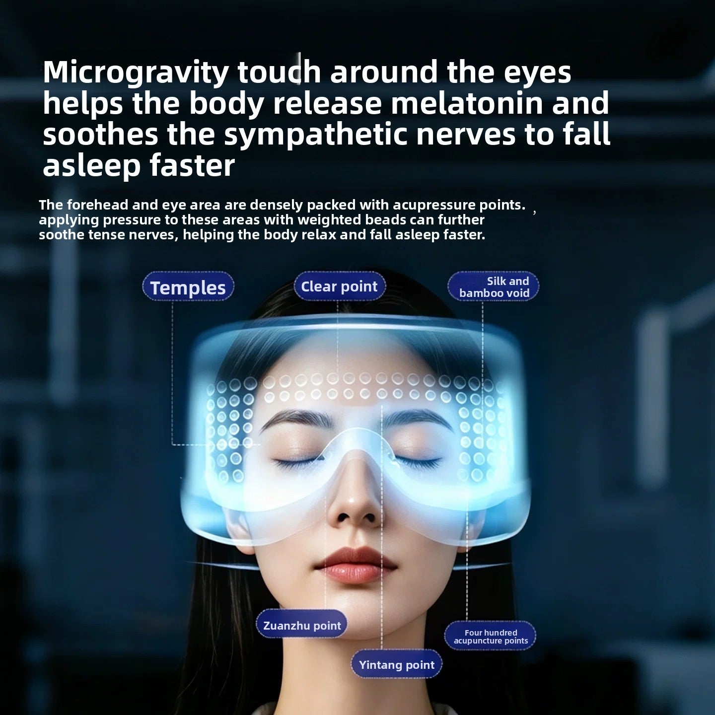 Micro-Gravity Sleeping Eye Mask